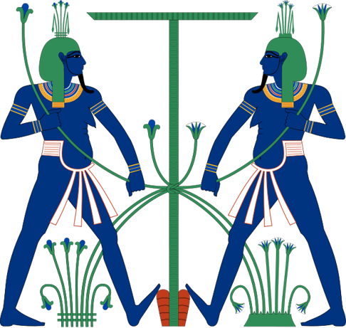 Semataouy ou la ligature des deux Égypte, étymologiquement celui qui réunit les deux terres.