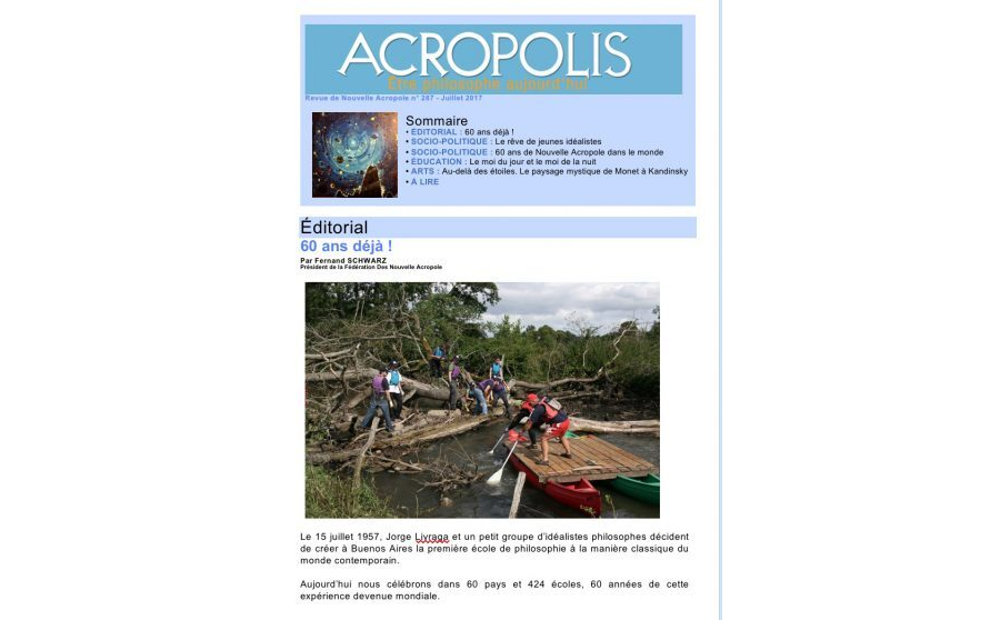 Revue Acropolis n°287