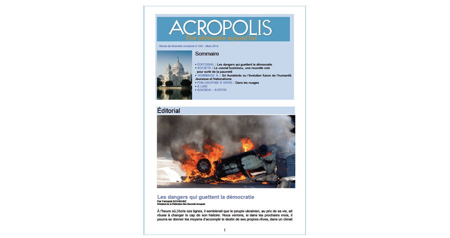 Revue Acropolis n°250