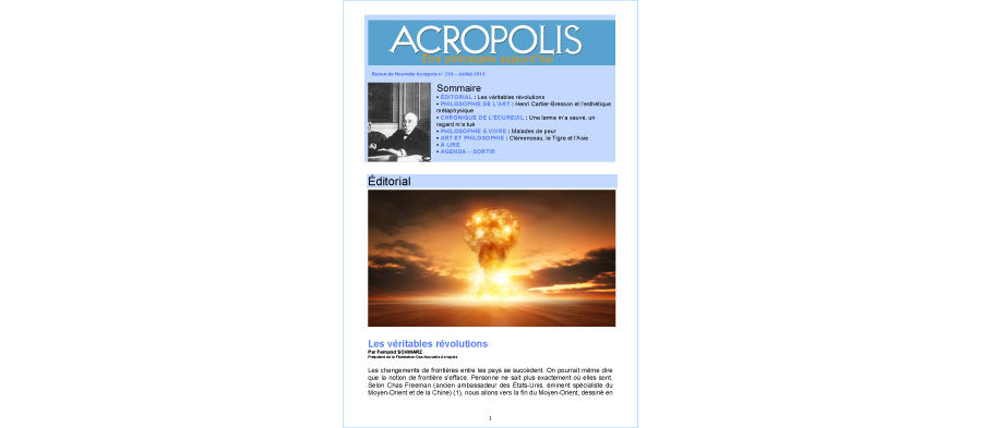 Revue Acropolis n°254