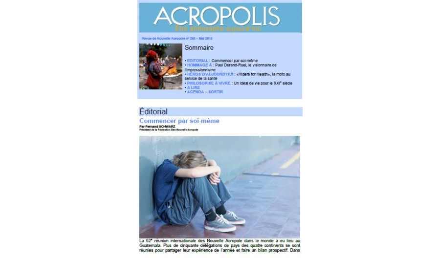 Revue Acropolis n°263